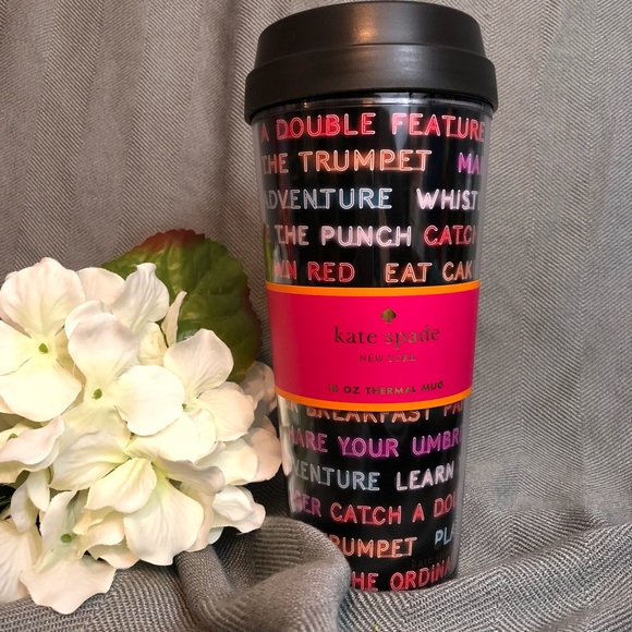 kate spade Other - ♠️kate spade♠️ thermal travel mug